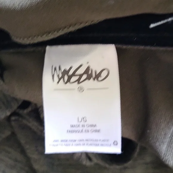 Mossimo Dark Green Swim suit Women" size L top & M bottom - Picture 5 of 7